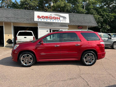 2012 GMC Acadia for sale at Gordon Auto Sales LLC in Sioux City IA