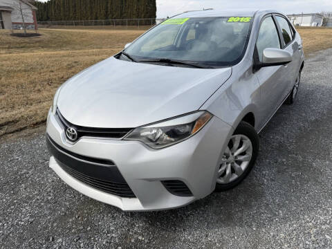 2015 Toyota Corolla for sale at Ricart Auto Sales LLC in Myerstown PA