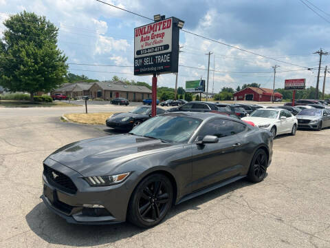 2015 Ford Mustang for sale at Unlimited Auto Group in West Chester OH