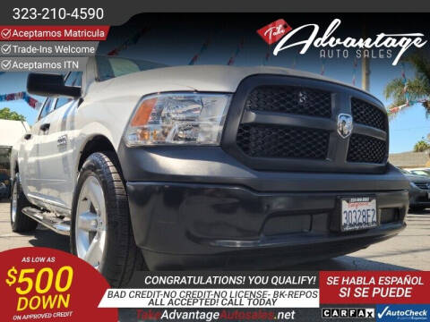 2018 RAM 1500 for sale at ADVANTAGE AUTO SALES INC in Bell CA
