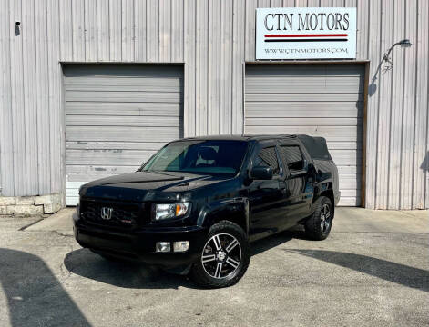 2012 Honda Ridgeline for sale at CTN MOTORS in Houston TX