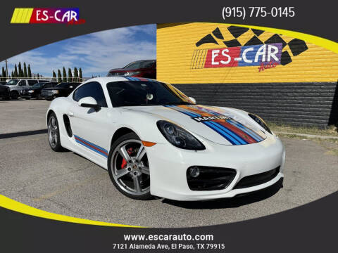 2014 Porsche Cayman for sale at Escar Auto in El Paso TX