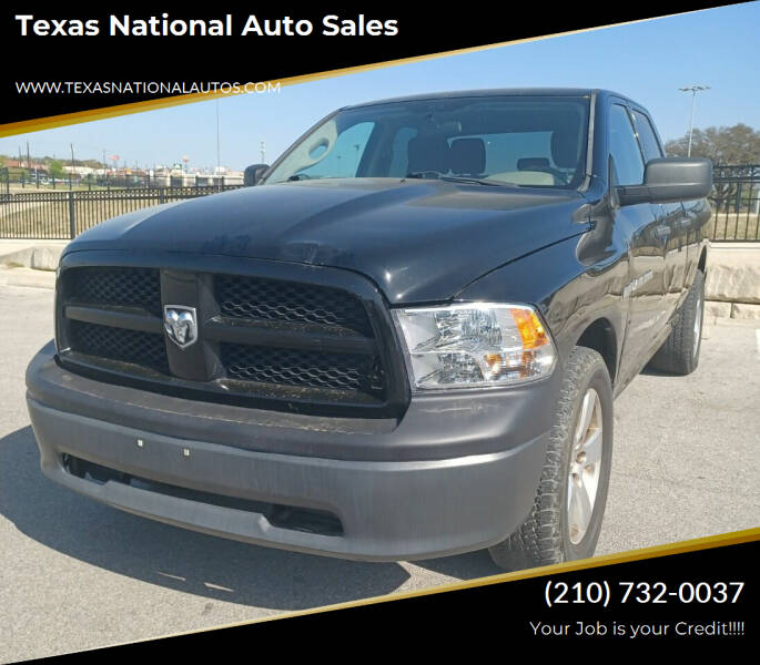 2012 RAM Ram Pickup 1500 for sale at Texas National Auto Sales in San Antonio TX