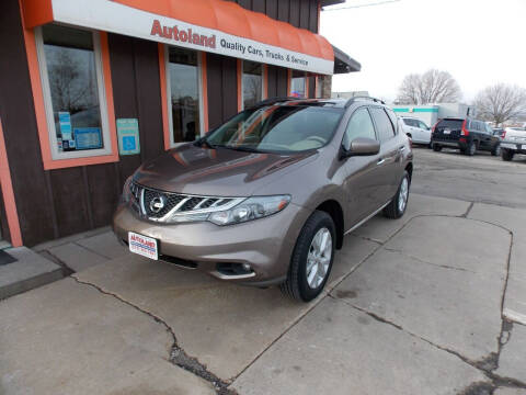 2012 Nissan Murano for sale at Autoland in Cedar Rapids IA
