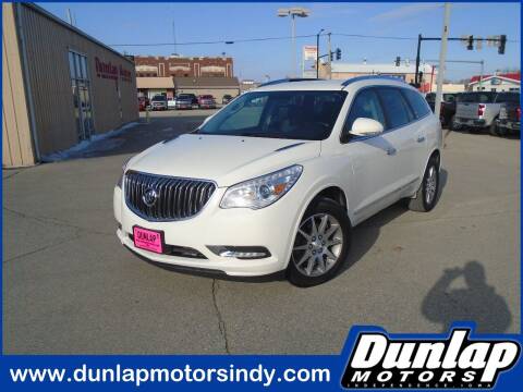 2015 Buick Enclave for sale at DUNLAP MOTORS INC in Independence IA
