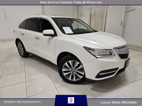 2016 Acura MDX for sale at Southern Star Automotive, Inc. in Duluth GA