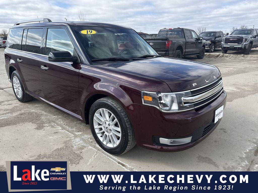 Red 2019 Ford Flex SEL AWD SEL 4dr Crossover 1