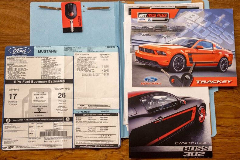 2012 Ford Mustang Boss 302