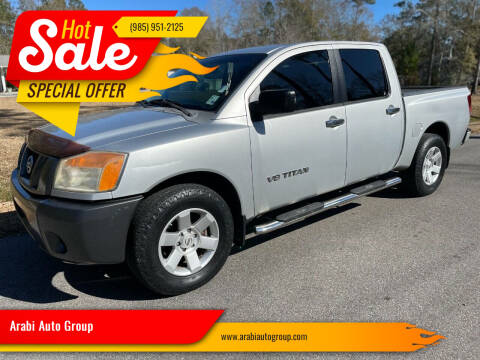 2008 Nissan Titan for sale at Arabi Auto Group in Lacombe LA