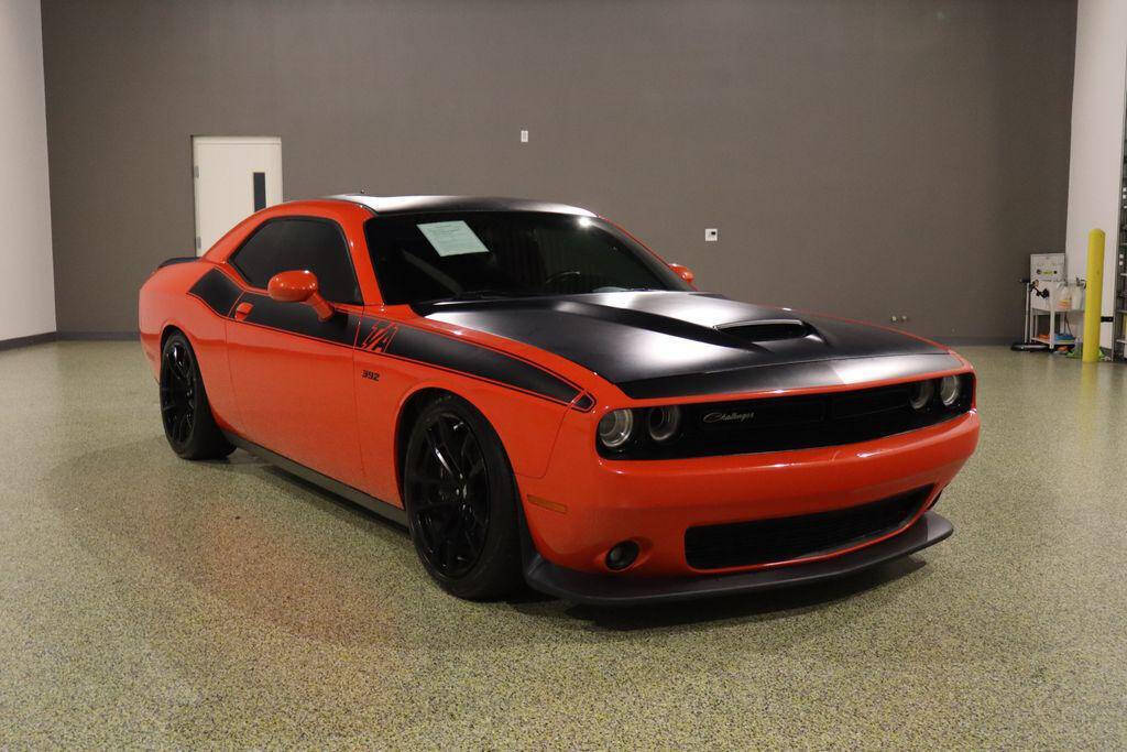 Orange 2017 Dodge Challenger T/A 392 T/A 392 2dr Coupe 1