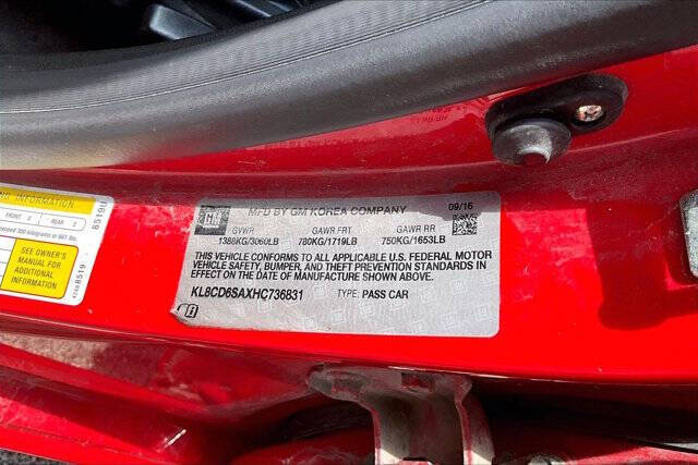2017 Chevrolet Spark 1LT CVT