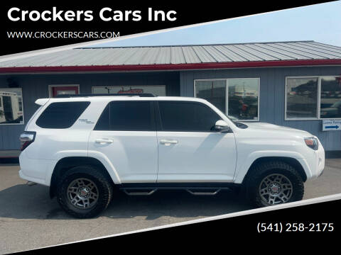2019 Toyota 4Runner for sale at Crockers Cars Inc in Lebanon OR