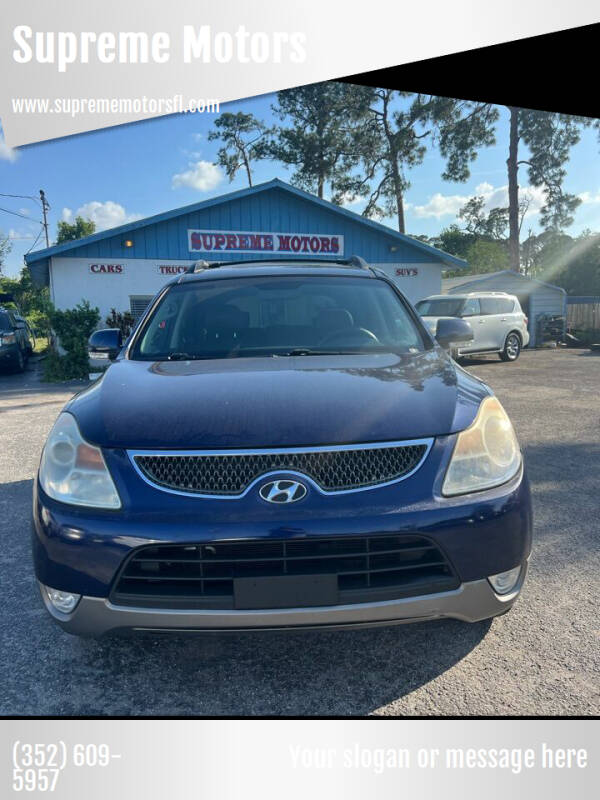 2010 Hyundai Veracruz for sale at Supreme Motors in Tavares FL