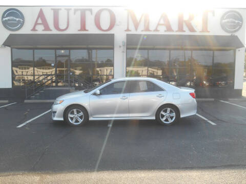 2012 Toyota Camry for sale at AUTO MART in Montgomery AL
