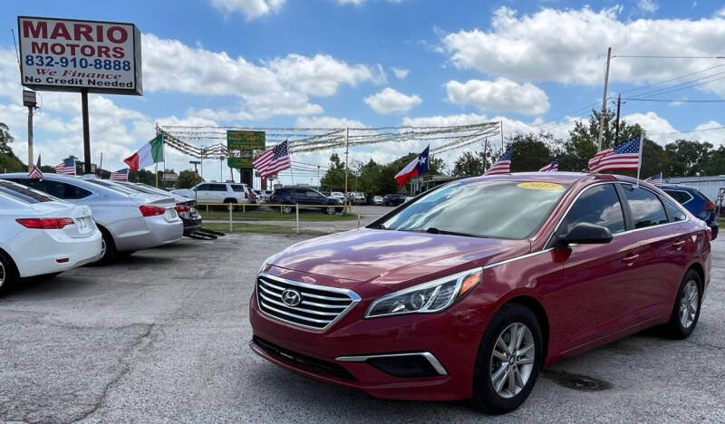 2017 Hyundai Sonata for sale at Mario Motors in South Houston TX