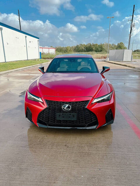 2022 Lexus IS 350 for sale at BLESSED MOTORS SALES in Houston, TX