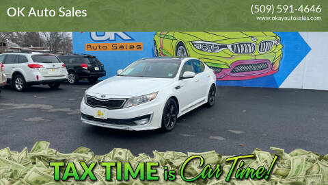 2013 Kia Optima Hybrid for sale at OK Auto Sales in Kennewick WA