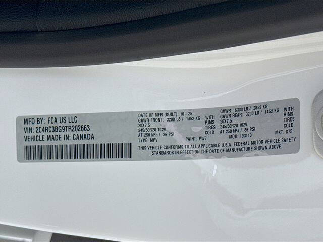 2026 Chrysler Pacifica Select