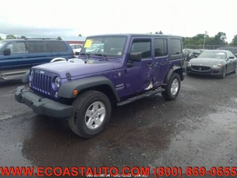 2017 Jeep Wrangler Unlimited for sale at East Coast Auto Source Inc. in Bedford VA