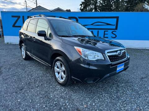 2014 Subaru Forester for sale at Zipstar Auto Sales in Lynnwood WA