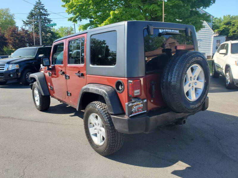 2008 Jeep Wrangler Unlimited for sale at Master Auto Sales in Youngstown OH
