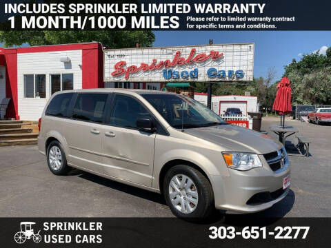 2016 Dodge Grand Caravan for sale at Sprinkler Used Cars in Longmont CO