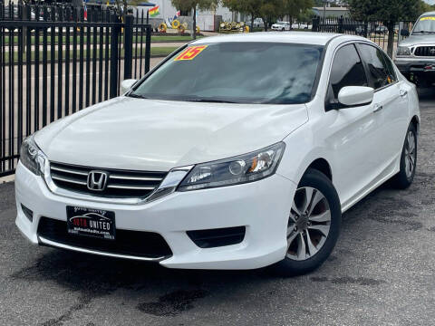 2015 Honda Accord for sale at Auto United in Houston TX