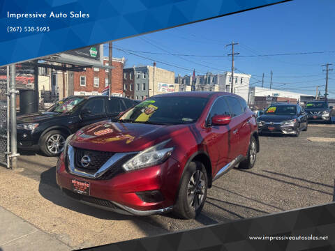 2015 Nissan Murano for sale at Impressive Auto Sales in Philadelphia PA