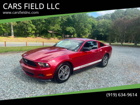 2011 Ford Mustang for sale at CARS FIELD LLC in Smithfield NC