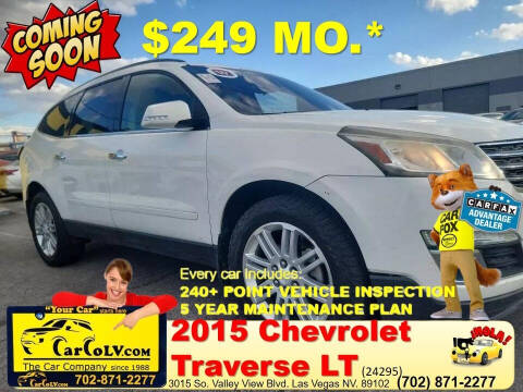 2015 Chevrolet Traverse for sale at The Car Company - 249 monthly payments in Las Vegas NV