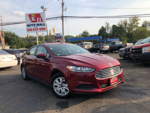 2013 Ford Fusion for sale at KB Auto Mall LLC in Akron OH