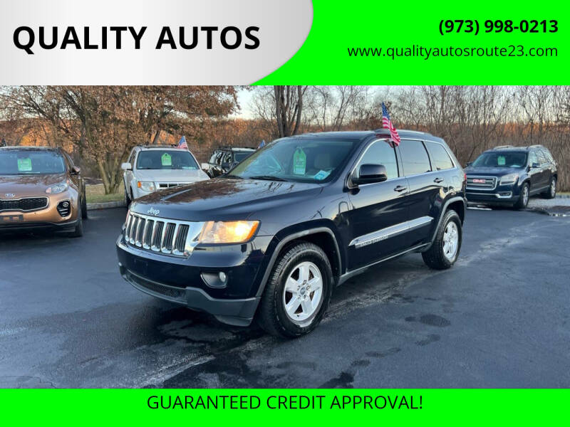 2011 Jeep Grand Cherokee for sale at QUALITY AUTOS in Hamburg NJ