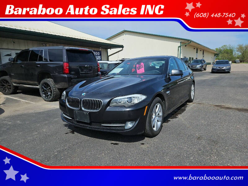 2012 BMW 5 Series for sale at Baraboo Auto Sales INC in Baraboo WI