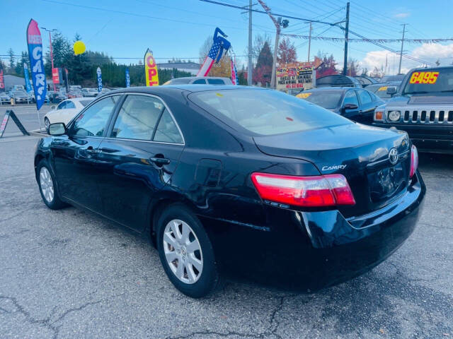 2007 Toyota Camry for sale at New Creation Auto Sales in Everett, WA