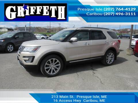 2017 Ford Explorer for sale at Griffeth Mitsubishi - Pre-owned in Caribou ME