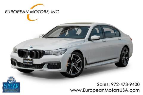 2019 BMW 7 Series for sale at European Motors Inc in Plano TX