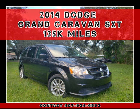 2014 Dodge Grand Caravan for sale at AFFORDABLE ONE LLC in Orlando FL