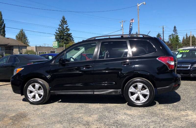 2014 Subaru Forester for sale at A & V AUTO SALES LLC in Marysville WA