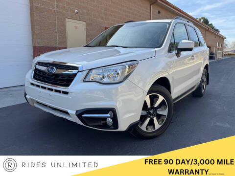 2018 Subaru Forester for sale at Rides Unlimited in Meridian ID