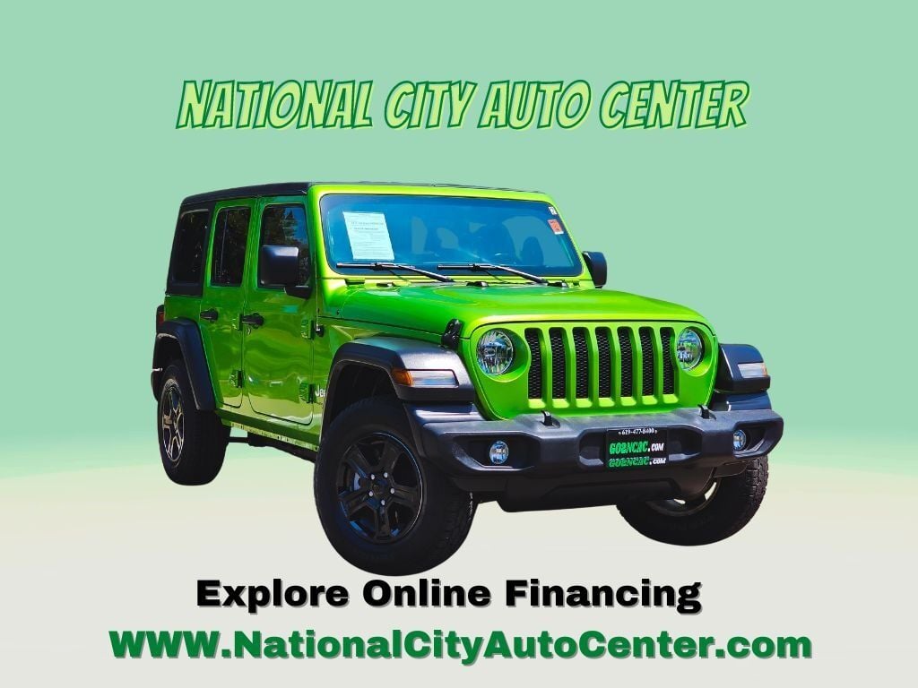 used 2020 Jeep Wrangler Unlimited Sport 4x4 4dr SUV