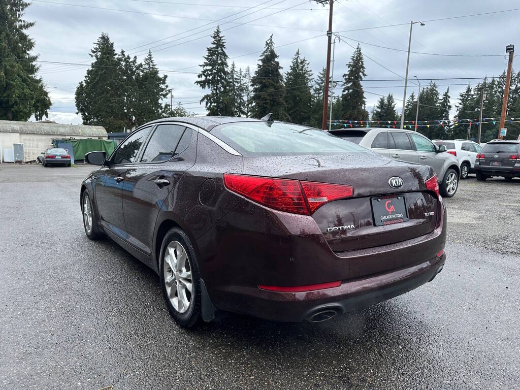 2013 Kia Optima for sale at Cascade Motors in Olympia, WA