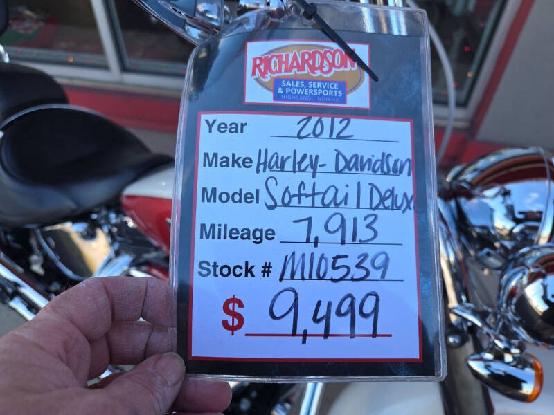 2012 Harley-Davidson Softail Deluxe