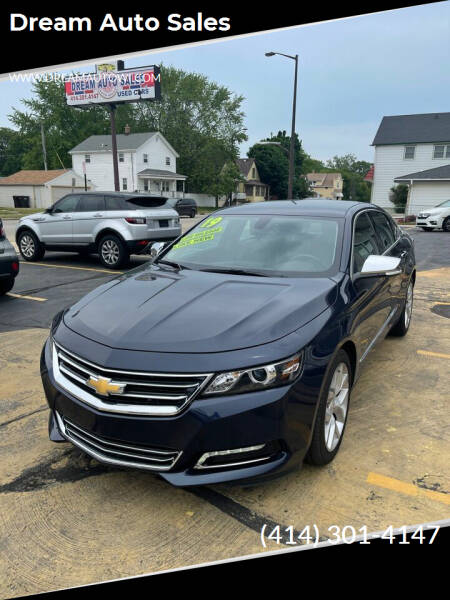 2019 Chevrolet Impala for sale at Dream Auto Sales in South Milwaukee WI