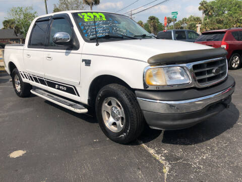 2002 Ford F-150 for sale at RIVERSIDE MOTORCARS INC - Main Lot in New Smyrna Beach FL