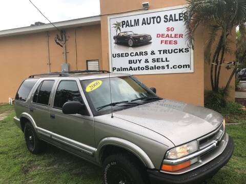 2000 Chevrolet Blazer for sale at Palm Auto Sales in West Melbourne FL