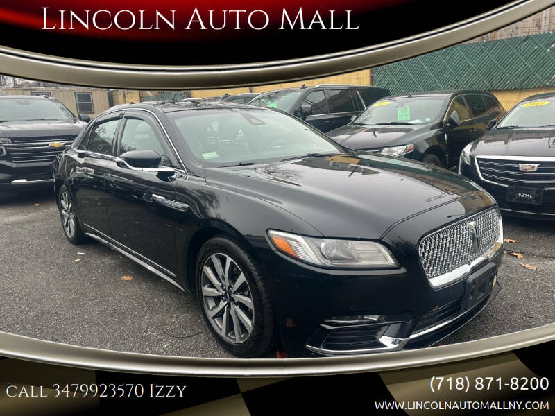 2018 Lincoln Continental for sale at Lincoln Auto Mall in Brooklyn NY