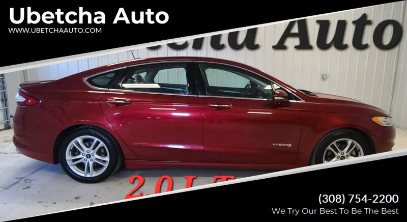 2015 Ford Fusion Hybrid for sale at Ubetcha Auto in Saint Paul NE