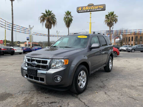 2009 Ford Escape for sale at A MOTORS SALES AND FINANCE in San Antonio TX