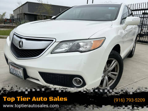 2013 Acura RDX for sale at Top Tier Auto Sales in Sacramento CA