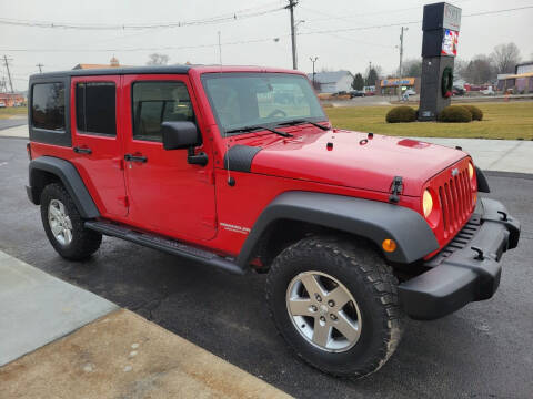 2011 Jeep Wrangler Unlimited for sale at Tumbleson Automotive in Kewanee IL